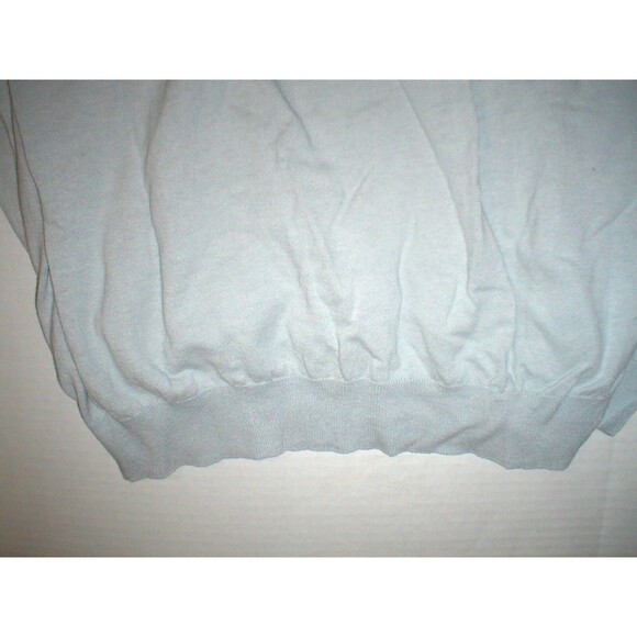 New Peuterey NWT Mens Designer Linen Cotton Light Gray Silver Sweater XXL Soft - Picture 5 of 5